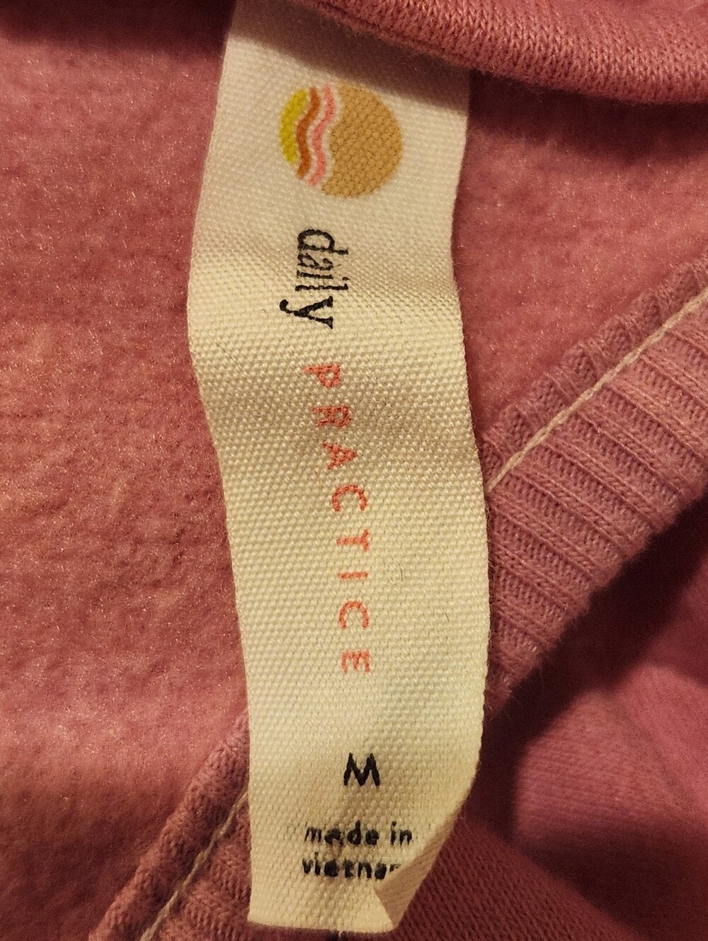 Daily Practice Raspberry Halter Dress  Size Medium - Picture 3 of 5